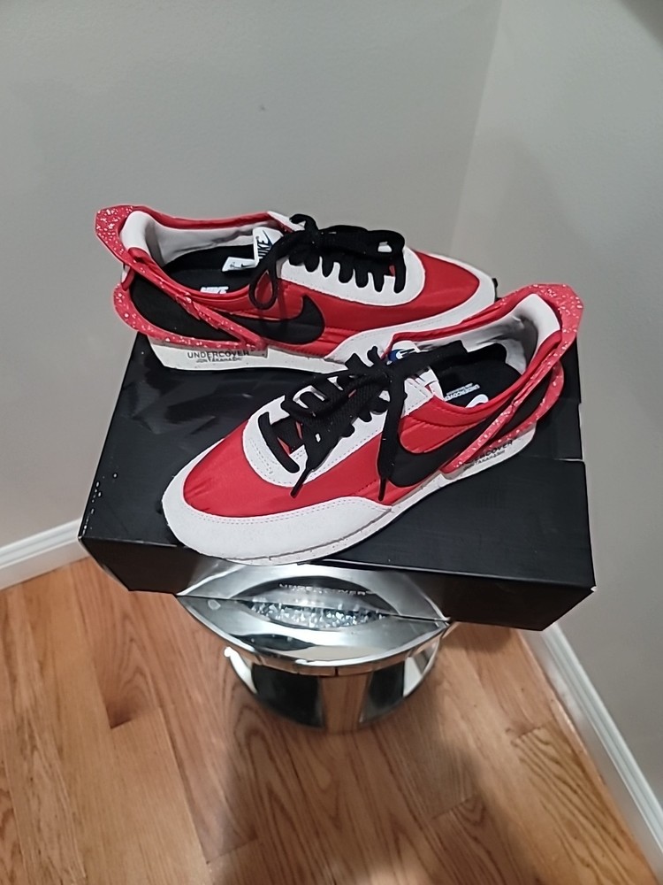 Nike Dbreak Undercover University Red Black Womans Size 8.5