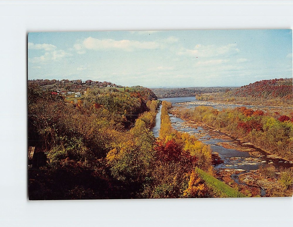 Postcard Potomac Panorama From The Hilltop House Harpers Ferry West Virginia USA