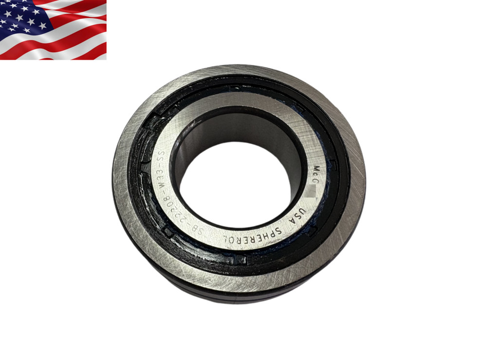 For McGill Spherical Roller Bearing Bore 40mm OD 80mm 23mm Width SB-22208-W33-SS