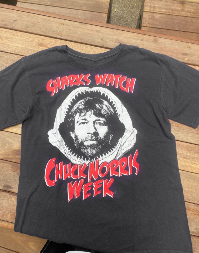 Vintage Chuck Norris Cotton T-Shirt All Size BT1058