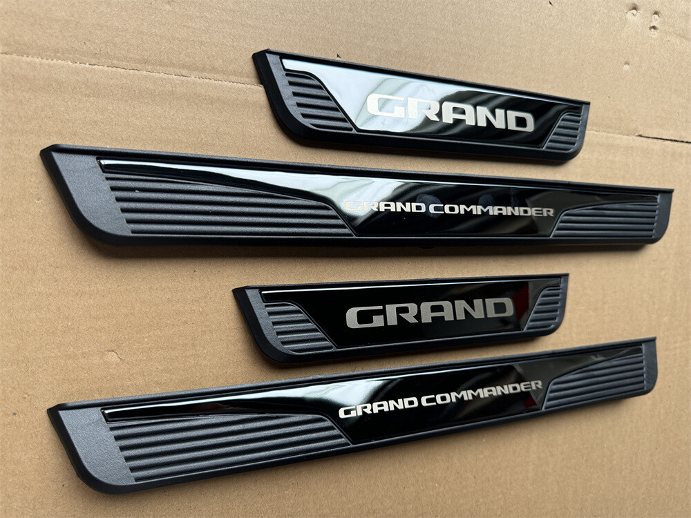 For Grand Commander Accessories Car Door Sill Cover Scuff Plate Protector Trim