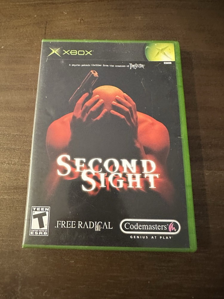 Second Sight (Microsoft Xbox, 2004) CIB Tested