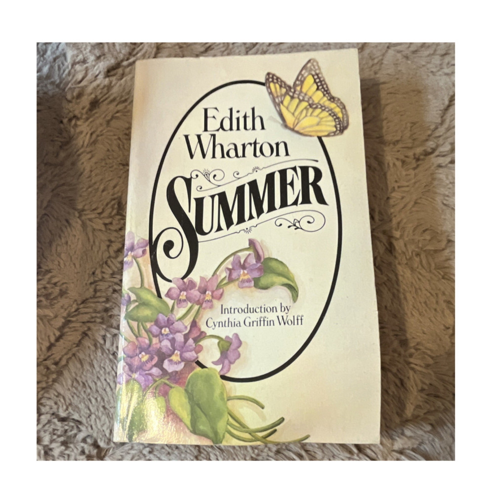 Summer by Edith Wharton, Paperback, Perennial Library Edition, Fiction Novel