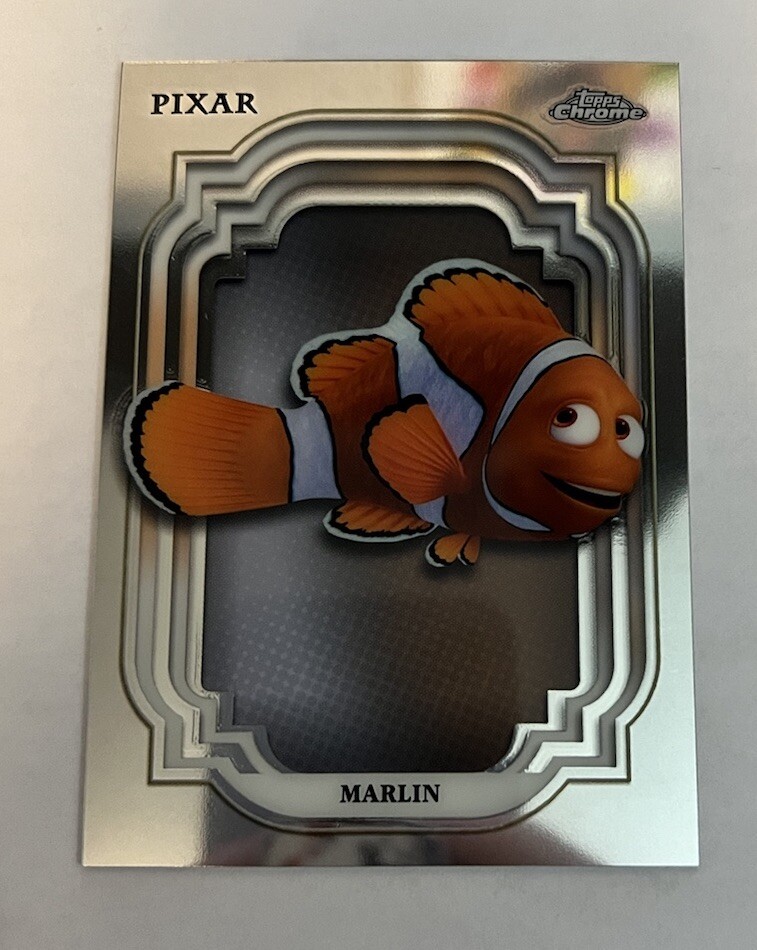 Topps Chrome Disney 2024 Marlin 106 Finding Nemo