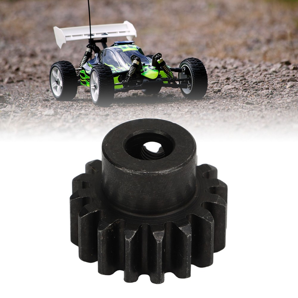 RC Car Motor Gear M1.5 8mm Inner Hole Steel RC Pinion Gear with M5 Set Screw