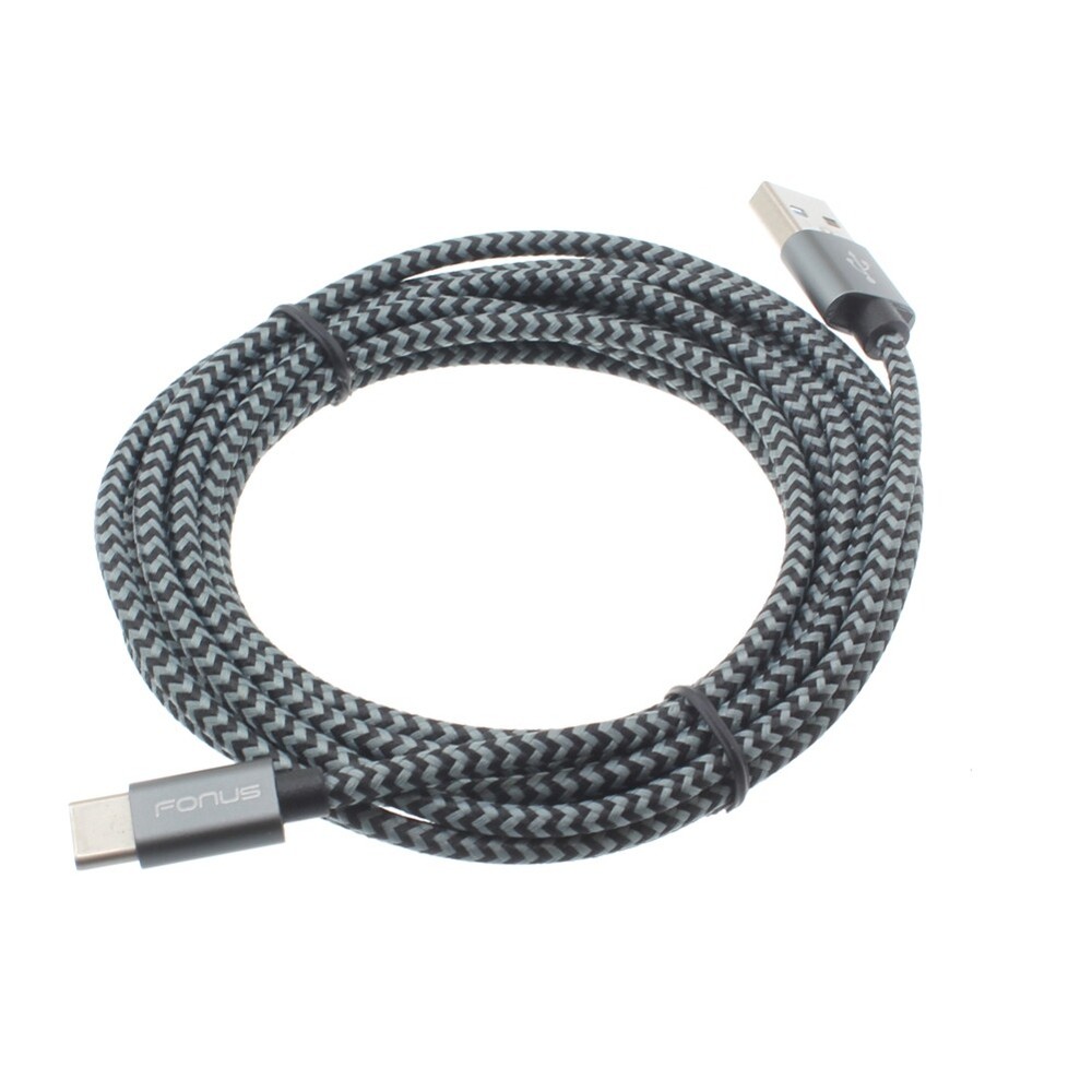 Type-C 10ft USB Cable Charger Cord Power Wire USB-C Long Braided for Tablets