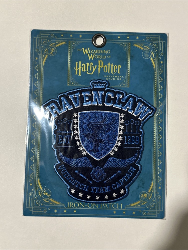 Universal Studios Wizarding World Harry Potter Ravenclaw 4.5” Iron On Patch