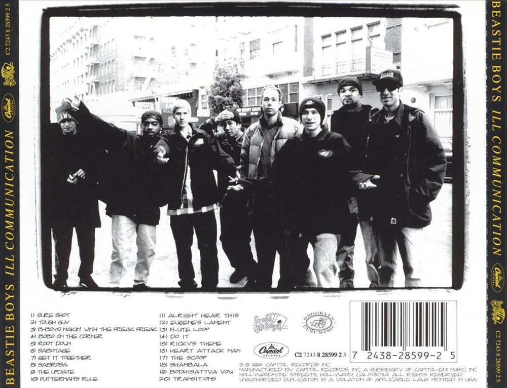 Beastie Boys Ill Communication New Cd