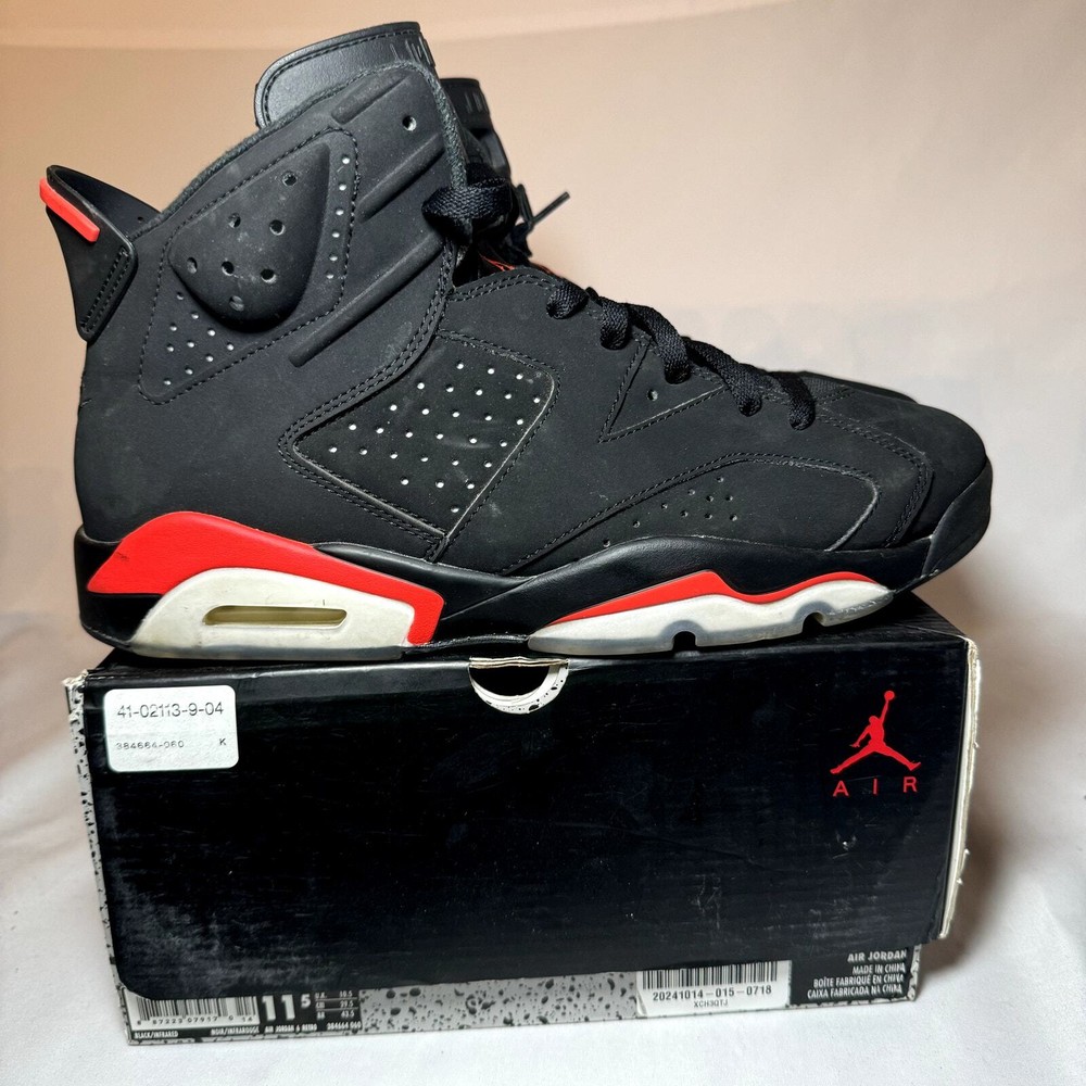 Size 11.5 - Nike Air Jordan 6 Retro Infrared 2019 Men's Shoes