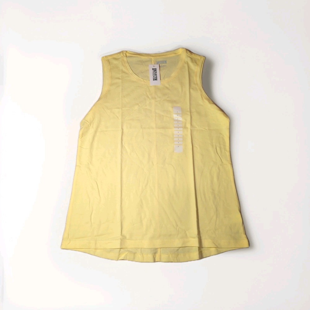 Duluth Trading Co Women's Lightweight Longtail T Tank XL Yellow