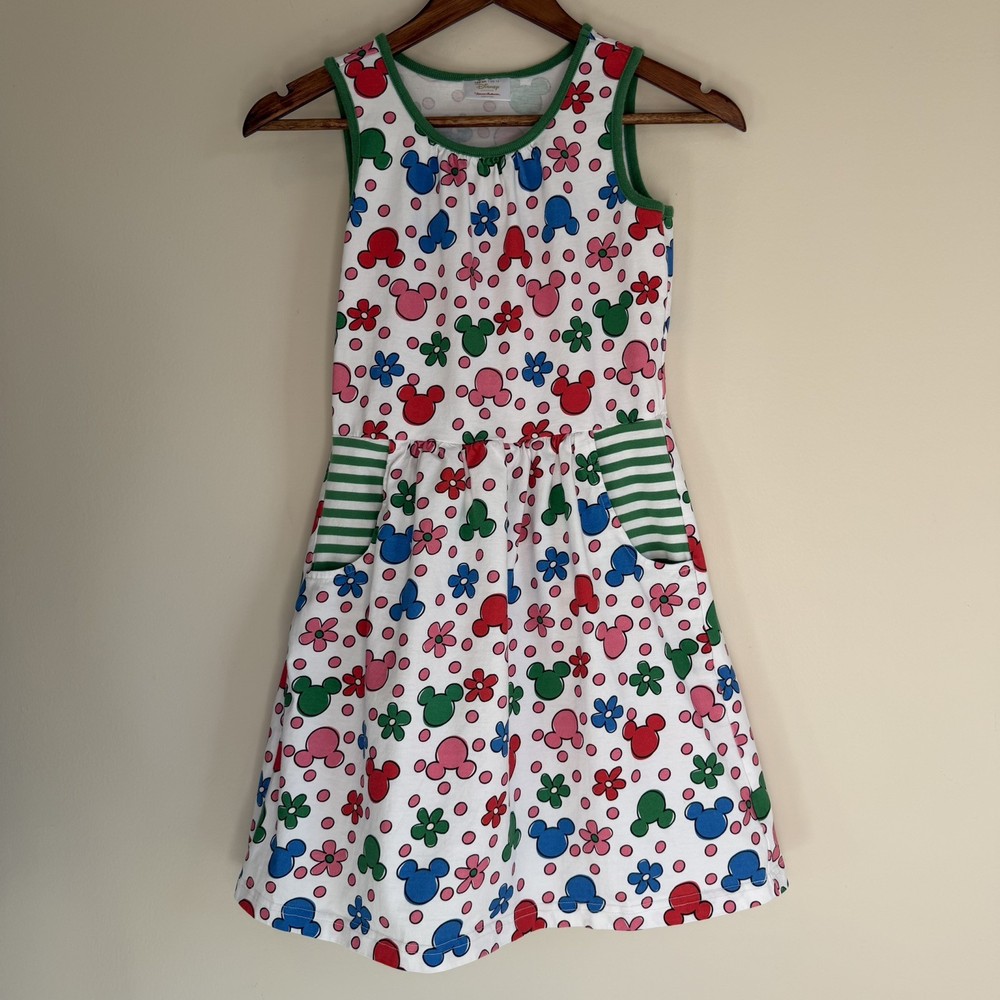 Disney Hanna Andersson Girls Dress 150cm US 12 Mickey Print