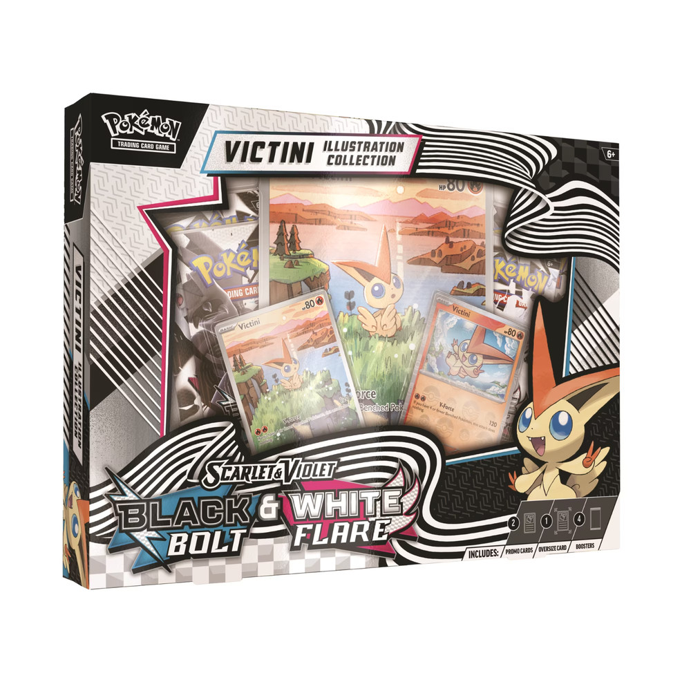 Pokemon TCG Victini Illustration Collection Black Bolt White Flare SEALED NEW