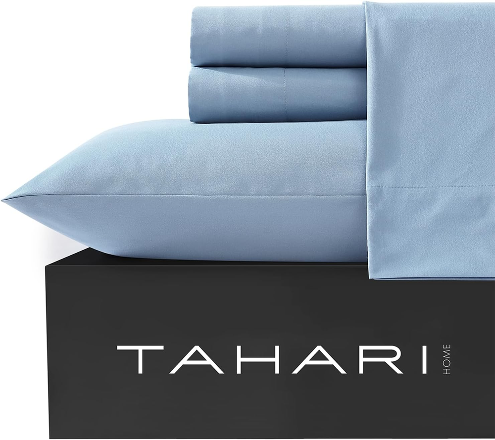 - Sheets, 4-Piece Sheet Set with Matching Pillowcases, Soft & Lightweight, Dorm