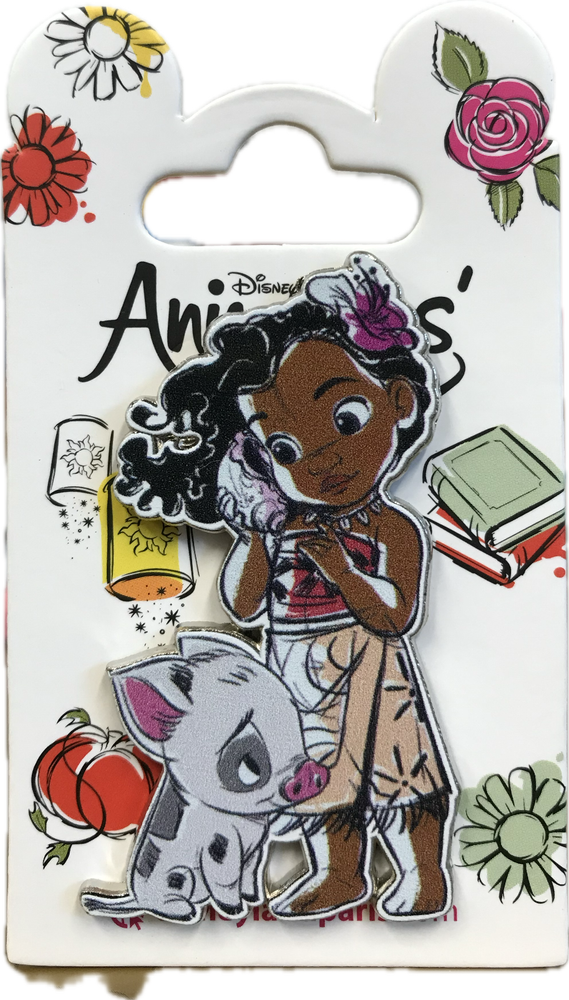 Trading Pin - Disney Disneyland Park - Princess Paris Animator Moana Pua New