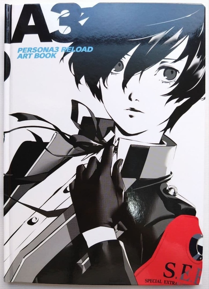 PERSONA 3 RELOAD ART BOOK LIMITED 2024 S.E.E.S. ART WORKS size B5