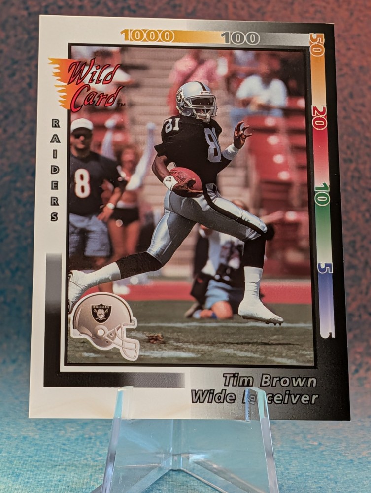 1992 Wild Card #71 Tim Brown