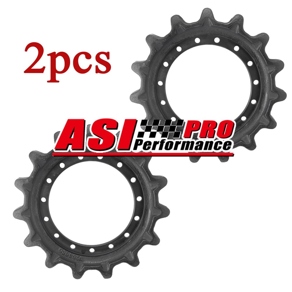 2pc Drive Sprocket For Bobcat T450 T595 T590 T550 7204050 For Gehl RT165 7204050