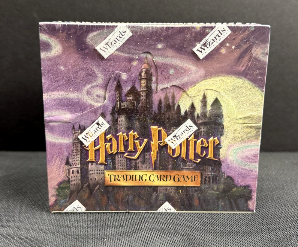 WOTC English 2001 Harry Potter TCG Base Set Booster Box Factory Sealed