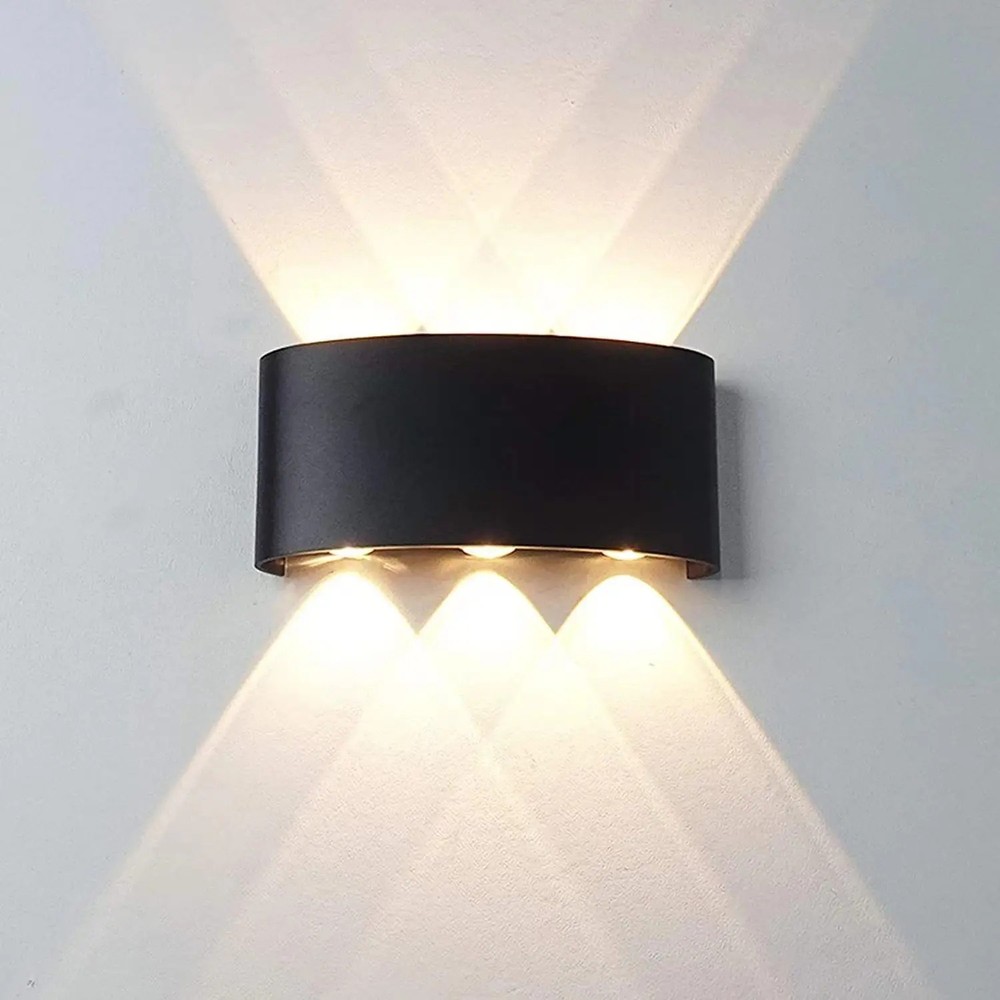 LED Wall Sconces Modern Indoor Outdoor Lamp White Up Down Wall Mount Lights