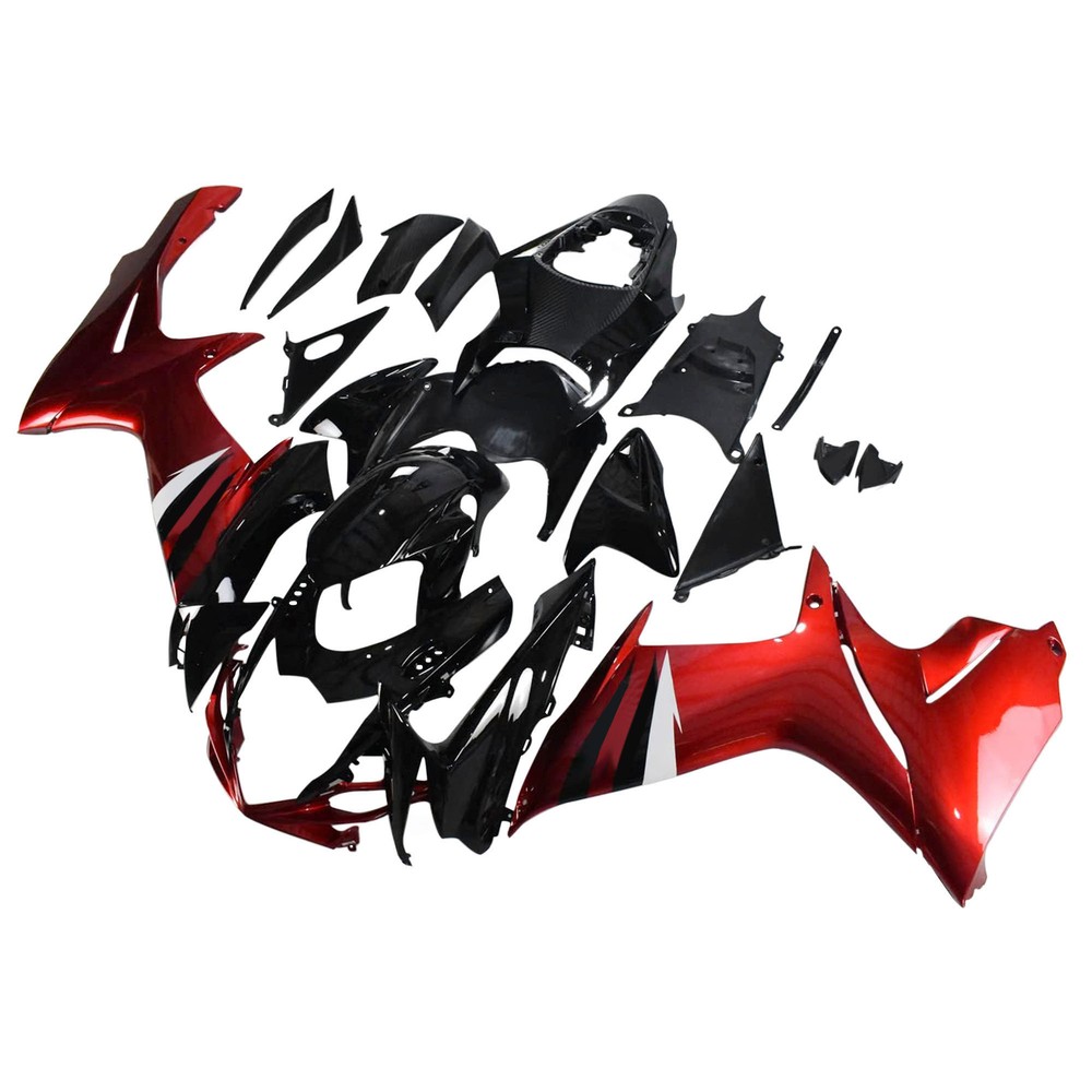 Black Red ABS Fairings for Suzuki GSXR600 GSXR750 K11 2011-2023 11-23 Bodywork