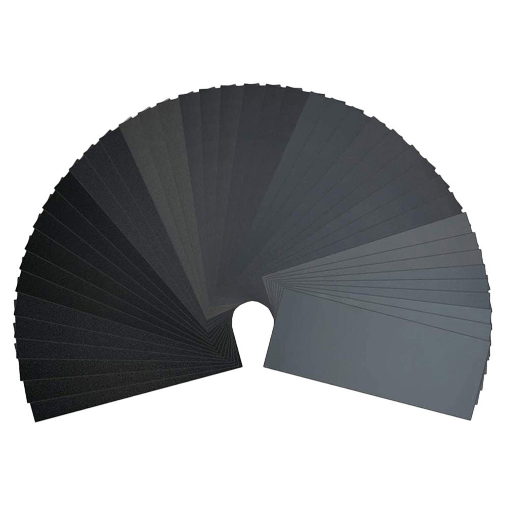 90 Sheets Waterproof Drywall Grinding Sand Paper Wet Sanding Kit