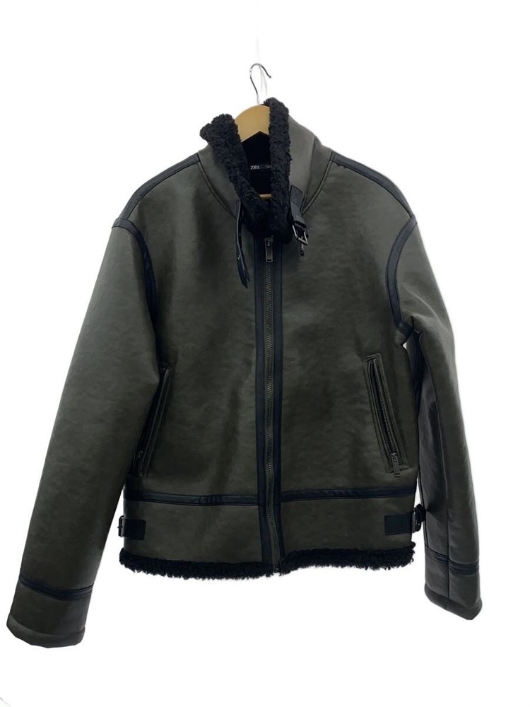 Zara Jacket/M/Leather/Gry 3500