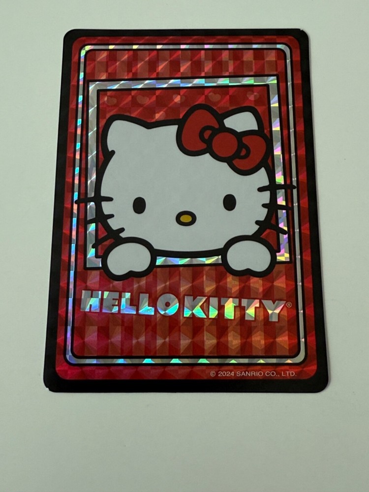 Hello Kitty and Friends Holographic Trading Stickers HELLO KITTY Frame