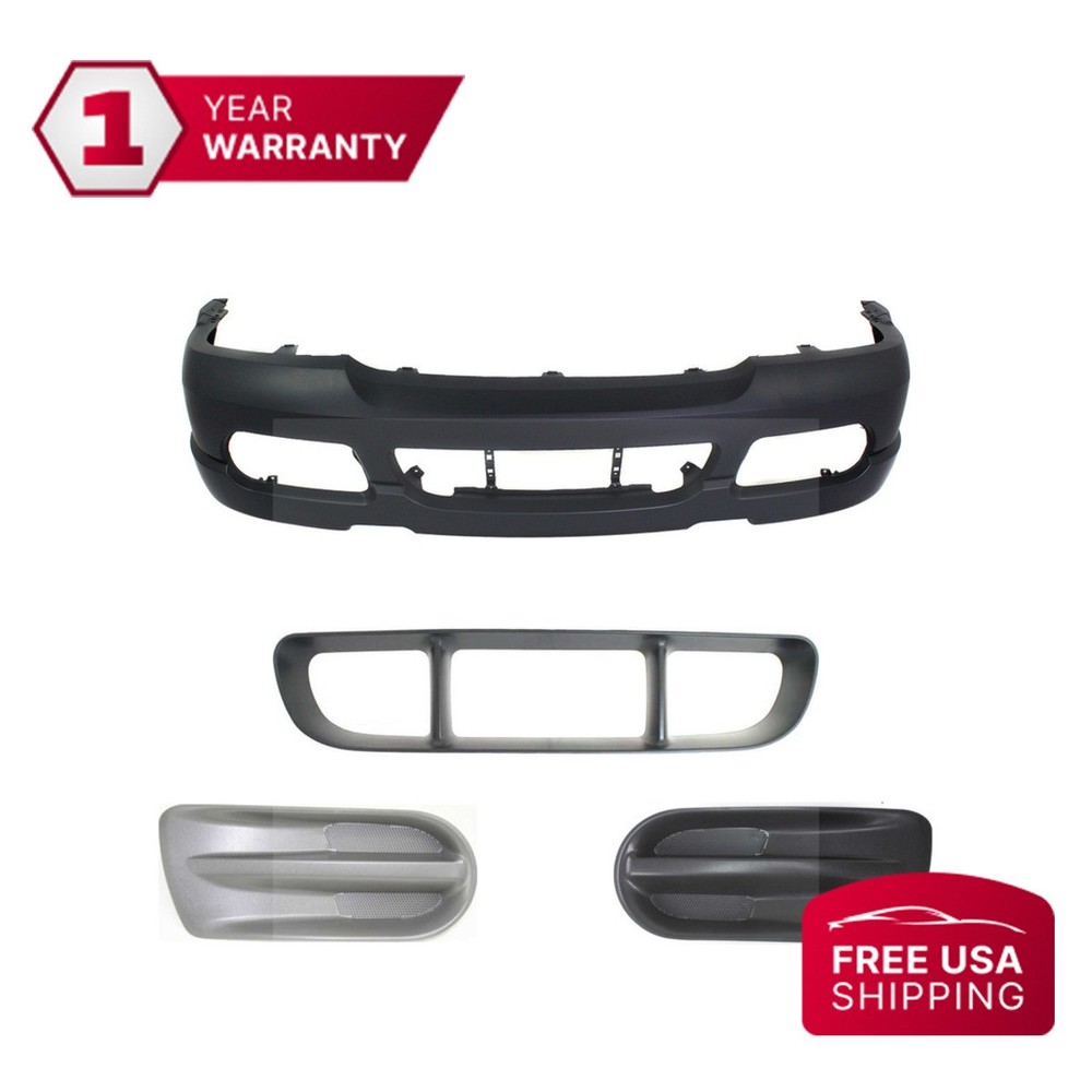 2002-2005 Ford Explorer Front Bumper Grille & Fog Light Covers