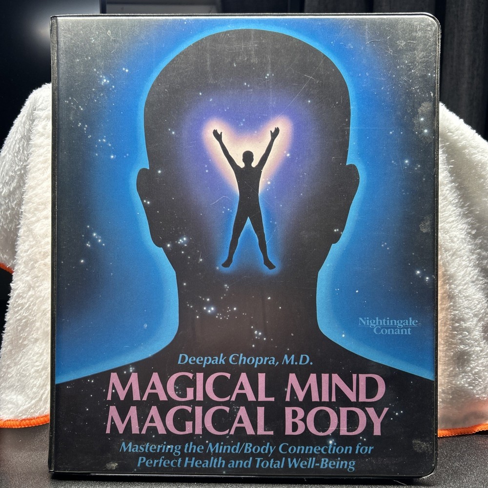 Magical Mind Magical Body:  Mastering Connection- Deepak Chopra 6 Cassettes 1990