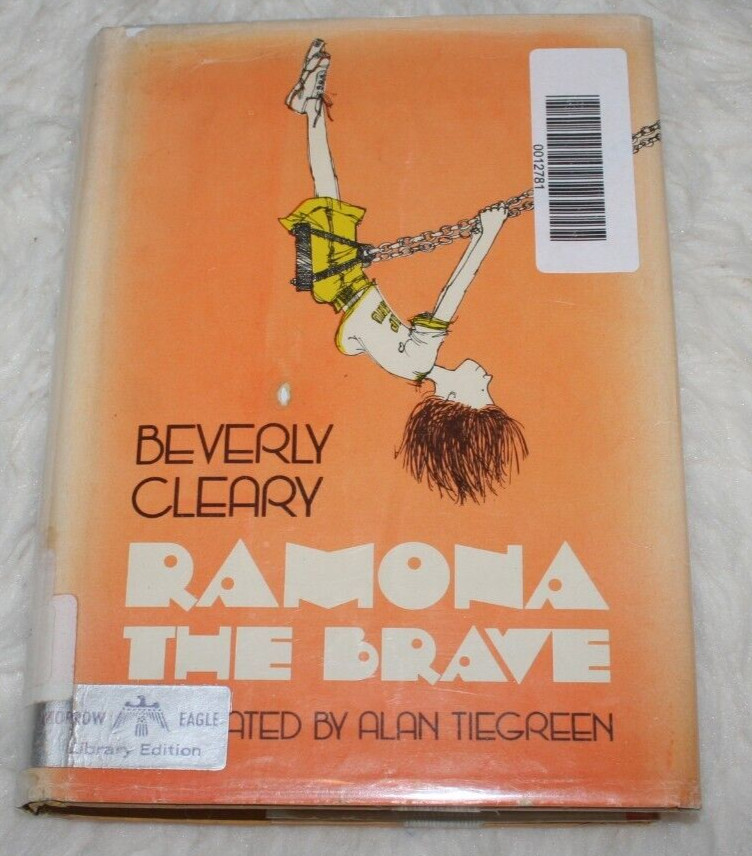 Ramona the Brave 1975 Beverly Cleary hardback book from library