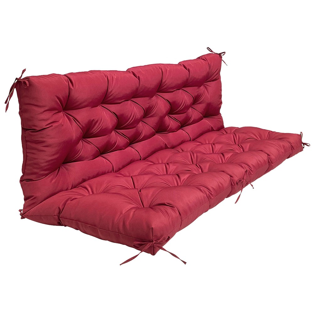 Garden Swing Replacement Cushions Waterproof For Outdoor Seat Cushion with