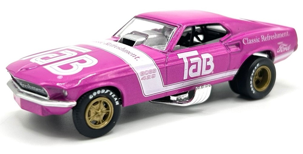 M2 MACHINES 1969 FORD MUSTANG FUNNY CAR TAB LOOSE 2024