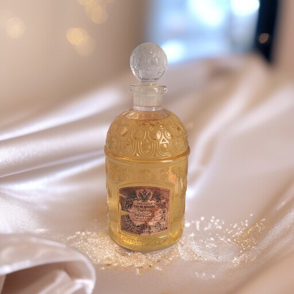 Vintage Guerlain Veritable Imperiale Extra Dry Eau De Cologne 8 fl oz Bee Bottle