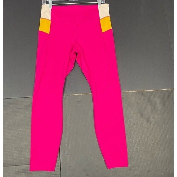 Brooks Method Women's Size Large Tights, Color Bright Fuchsia 221524 NEW