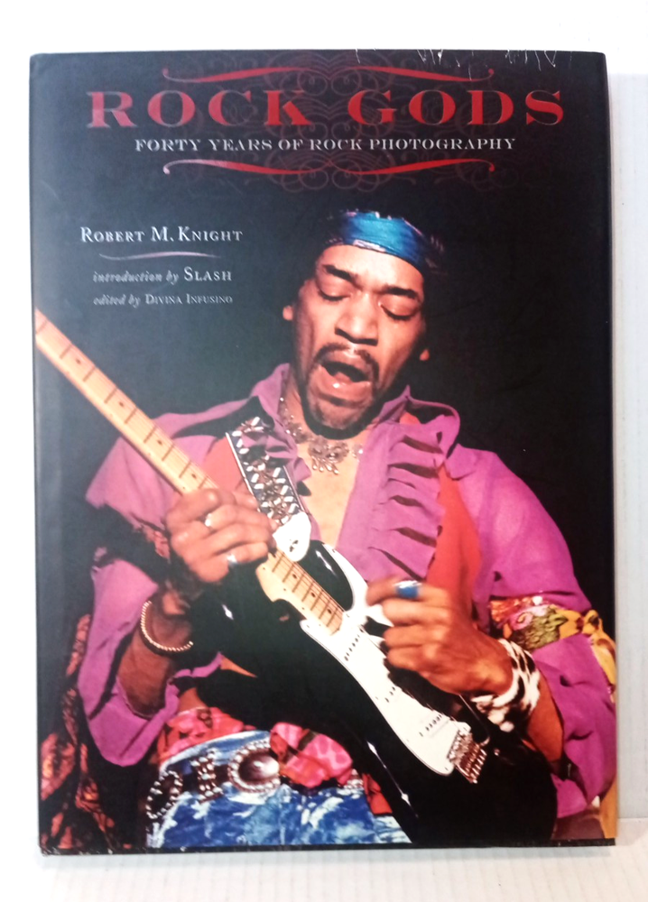 Rock Gods: Forty Years of Rock Photography Hardcover Coffee Table