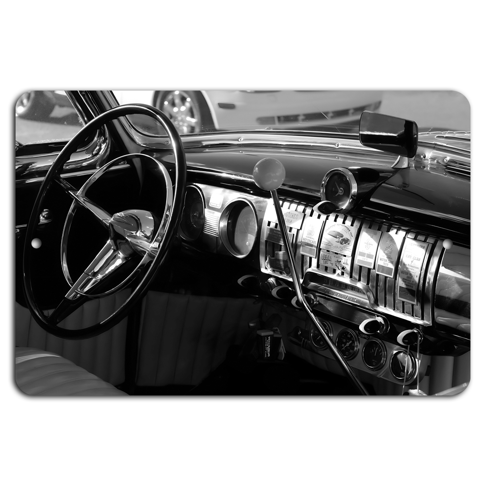 Vintage Drive: Classic Car Interior Elegance