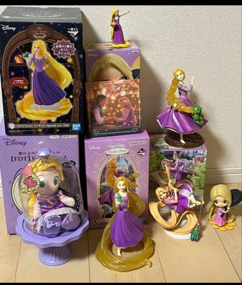 Rapunzel figures #6bfde5