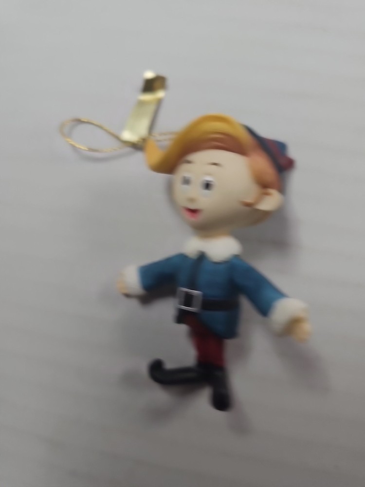 Rudolph The Red Nosed Reindeer Ornament Hermey the Elf With Tooth Extractor