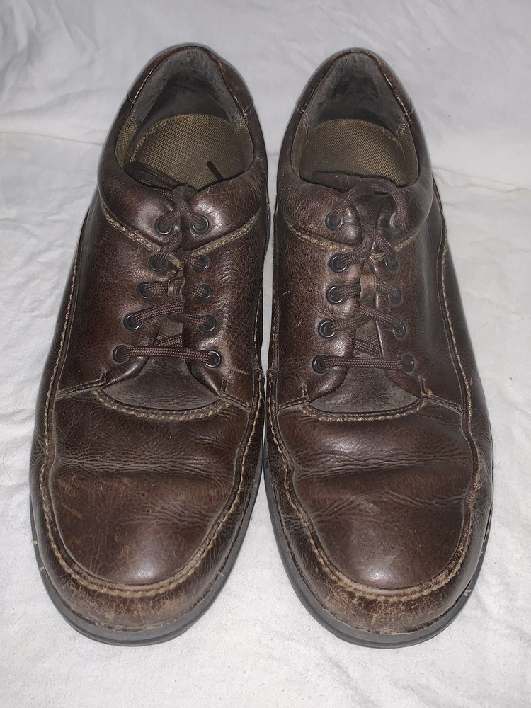Rockport Encounter Men’s Brown Leather Comfort Walking Shoes Sz 10.5M - APM21344