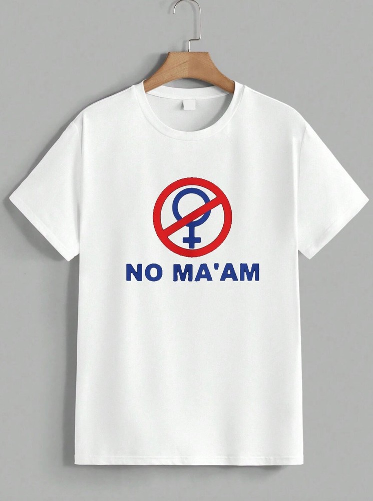Married With Children No Ma'am T-Shirt Funnt Retro TV Show Graphic Tee Unisex