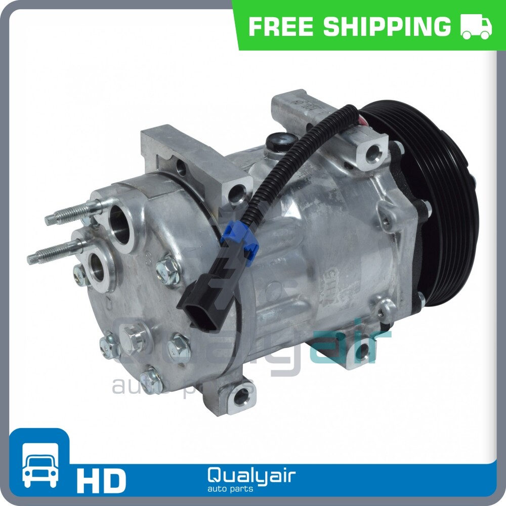 A/C Compressor for 02-09 International 4200/4200LP/4300/4300LP V8/L6/L4