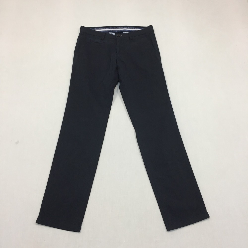 Digel Trousers Mens W32 L32 Slim Fit Chino Suit Navy Blue
