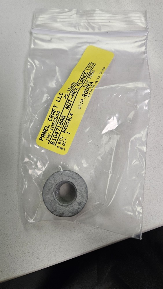 Genuine Mopar Hex Flange Lock Nut 6104718AA