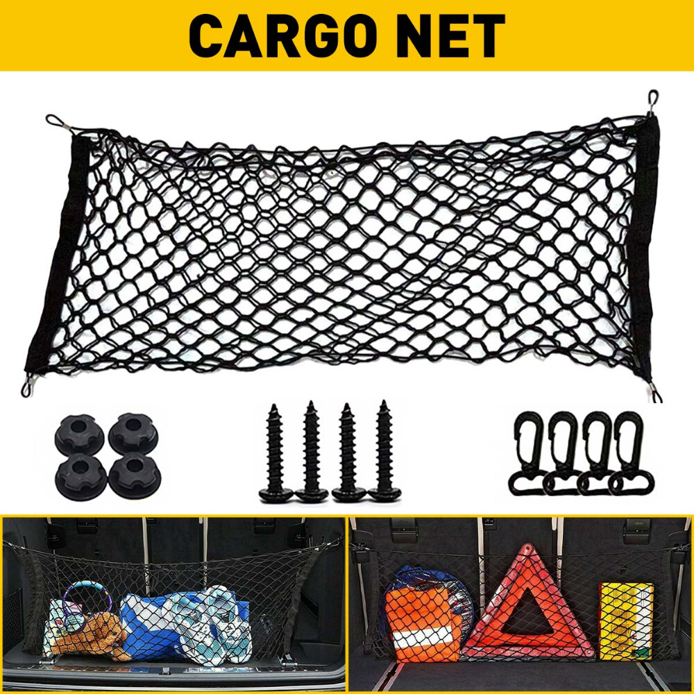 90*40cm SUV Car Envelope Accessories Trunk Style Cargo Net Storage Organizer K