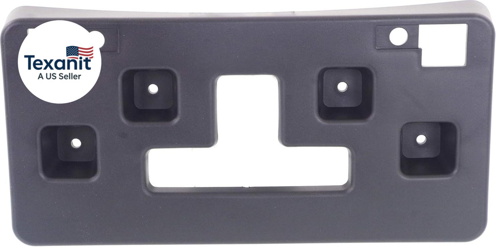 License Plate Bracket Compatible with 2013-2016 Buick Encore Textured Front