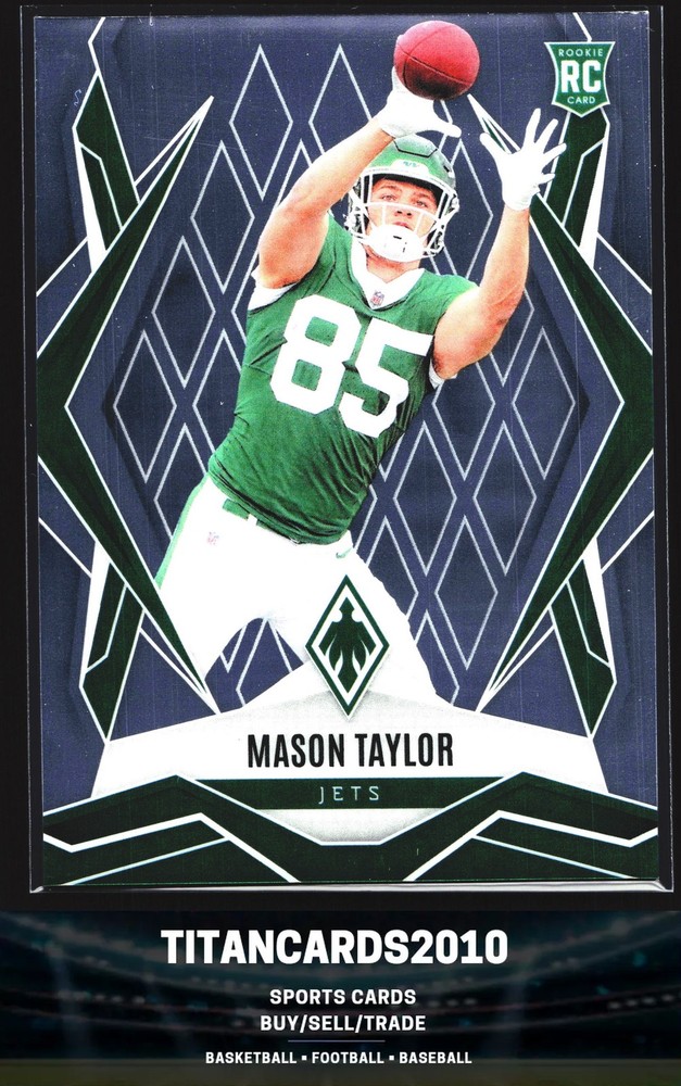 Mason Taylor 2025 Panini Phoenix Rookie RC New York Jets #172