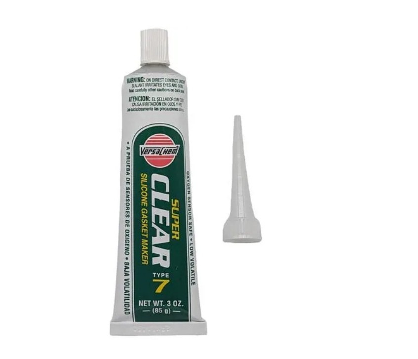 VersaChem Super Clear Silicone Gasket Maker Type 7 Clear 85g