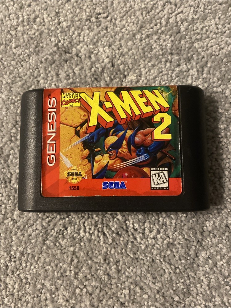 X-Men 2: Clone Wars (Sega Genesis, 1995) Game Only