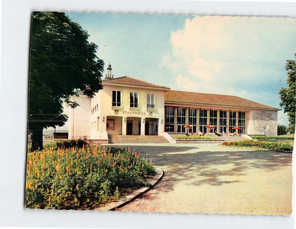 Postcard Stadthalle Bad Neustadt an der Saale Germany