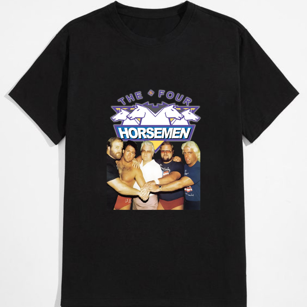 The Four Horsemen Graphic Men’s T-Shirt Heavy Metal Unisex Tee S–3XL